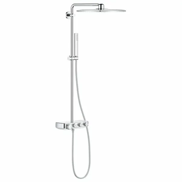 Sistem de dus Grohe 26508000, Euphoria SmartControl 310, suport dus, tip incastrare aparent, pentru dus, crom