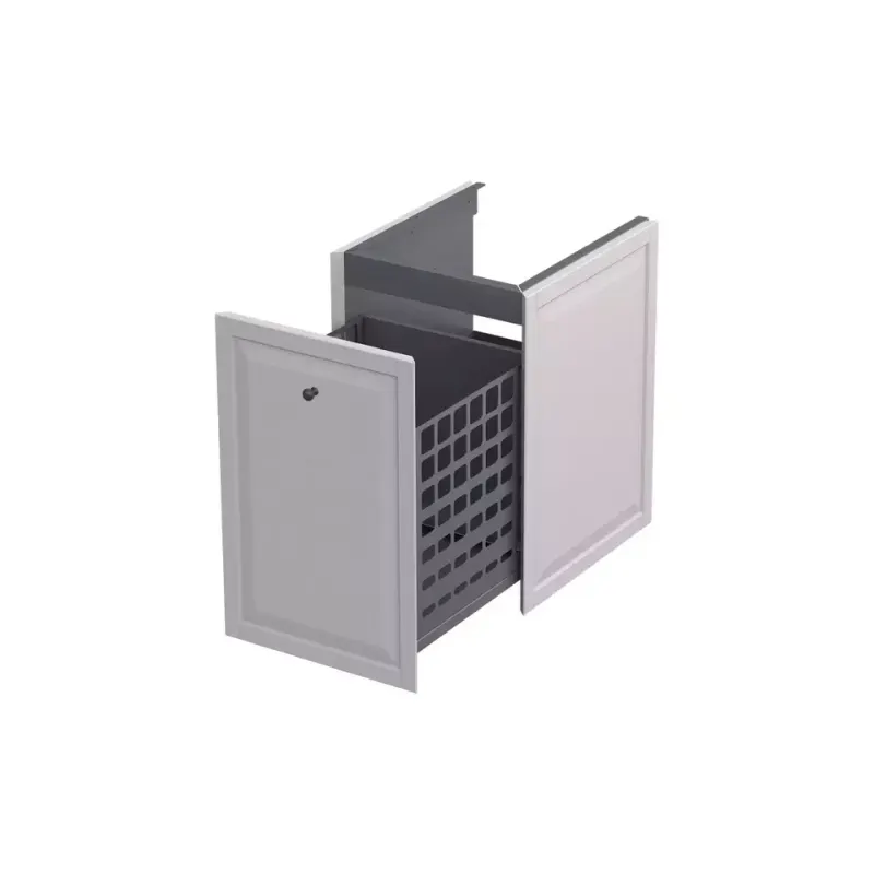 Dulap cabinet Oristo Montebianco, 40 x 46 x 60 cm, sertar, mat, bej, 47-SN1S-40-10