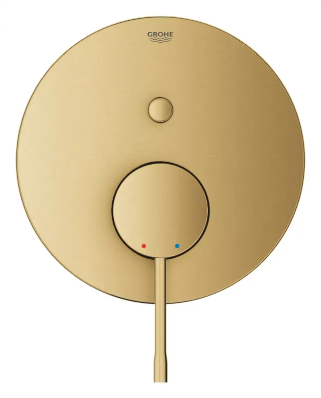 Unitate comanda Grohe 24058GN1, Essence, 1 2 diverter, 2 iesiri, necesita valva, mat, auriu