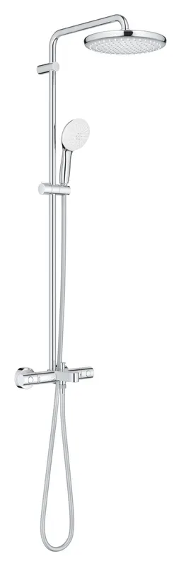 Sistem de dus Grohe 26978001, 250 mm, 1 bar, 110 mm, 1.75 m, 1132 mm, 412 mm, 1 functii palarie dus, Crom
