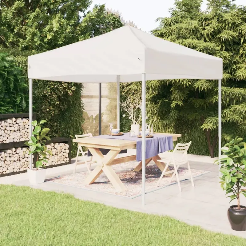 cort pliabil pentru petrecere, alb, 3x3 m