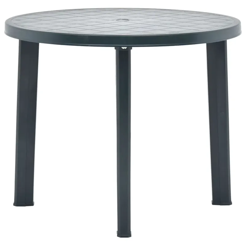 masa de gradina, verde, 89 cm, plastic