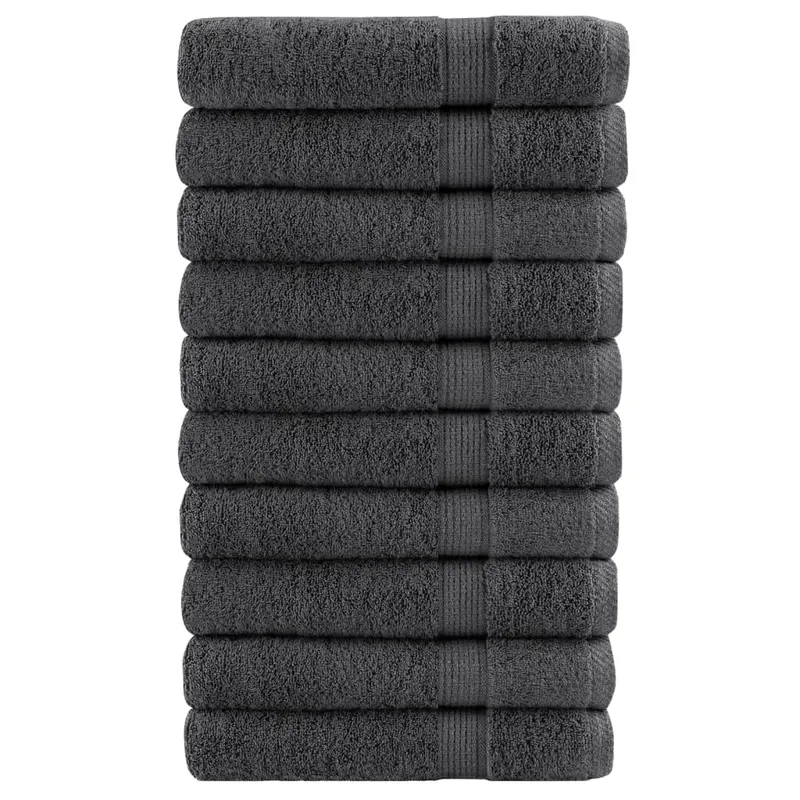 prosoape de sauna solund 10 buc antracit 80x200 cm 600 gsm