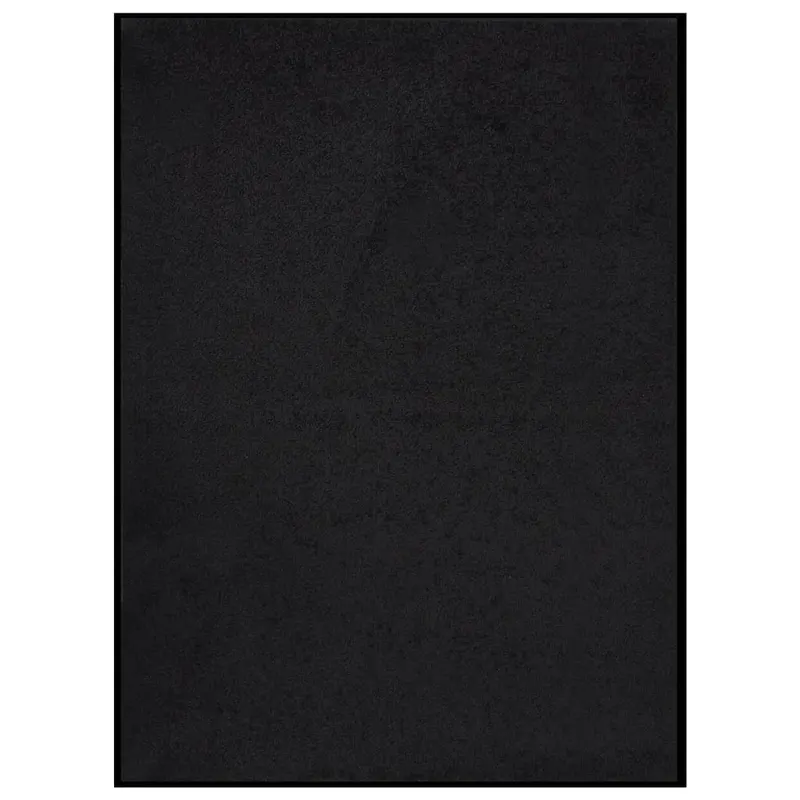 covoras de usa, negru, 60x80 cm