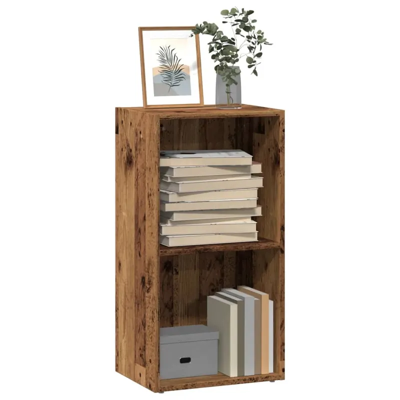 biblioteca, lemn vechi, 40x30x77 cm, lemn prelucrat