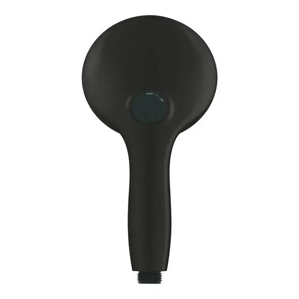 Para de dus Grohe 261612433, 110 mm, 211 mm, 2 functii, 1 2 racord, sistem anticalcar, universal, Negru