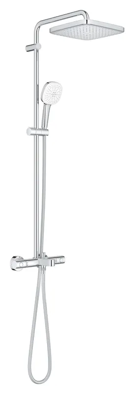 Sistem de dus Grohe 26975001, 250 mm, 1 bar, 110 mm, 1.75 m, 1132 mm, 412 mm, 1 functii palarie dus, Crom