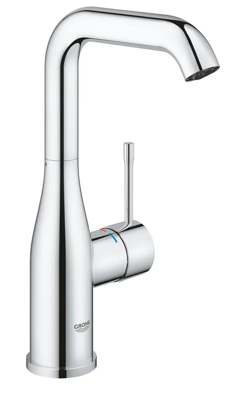 Baterie lavoar Grohe 24177001, Essence, tip comanda monocomanda, tip instalare pe blat, pe lavoar, crom