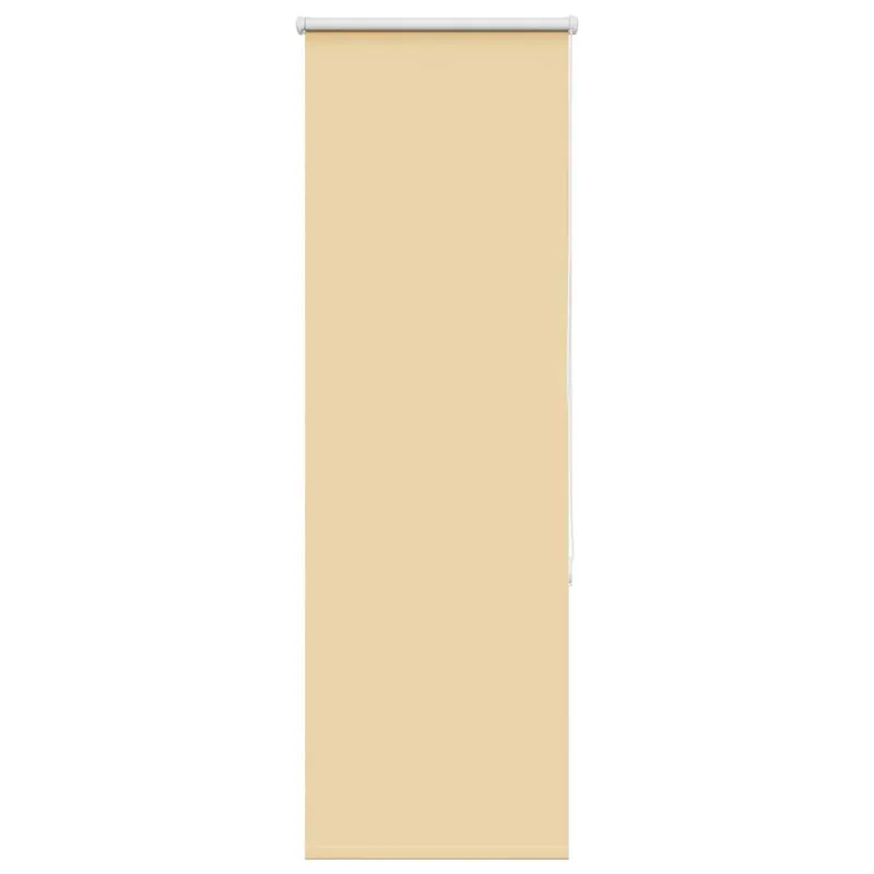 jaluza cu role opace bej 55x150 cm latime material 50,7 cm