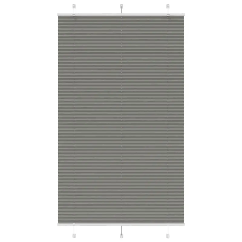 jaluza plisata antracit 115x200 cm latime tesatura 114,4 cm