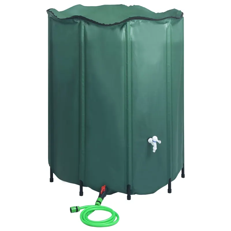 rezervor de apa de ploaie rabatabil cu cep, 1000 l