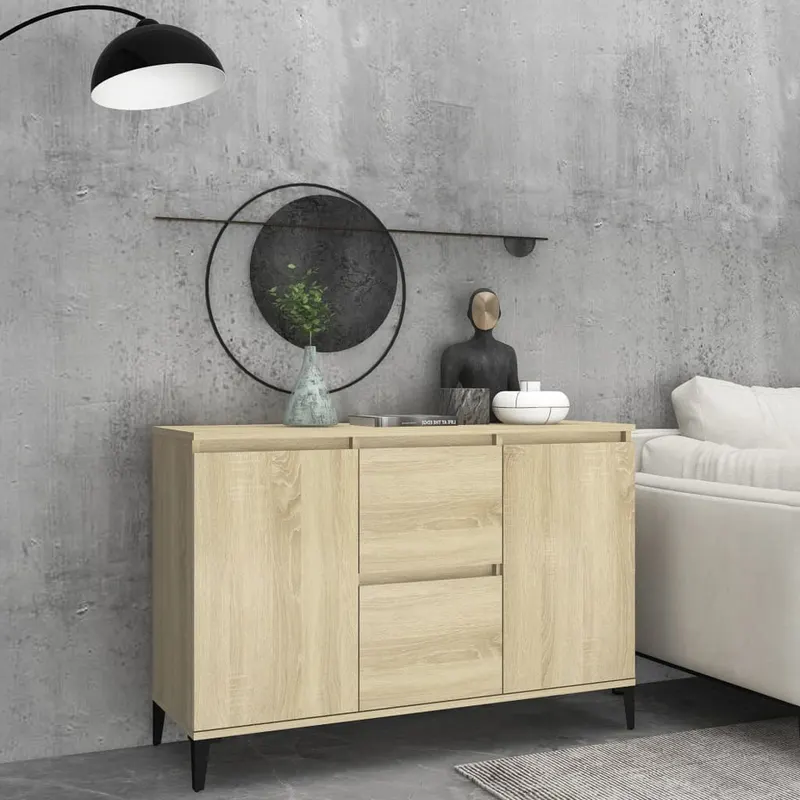 servanta, stejar sonoma, 104x35x70 cm, pal
