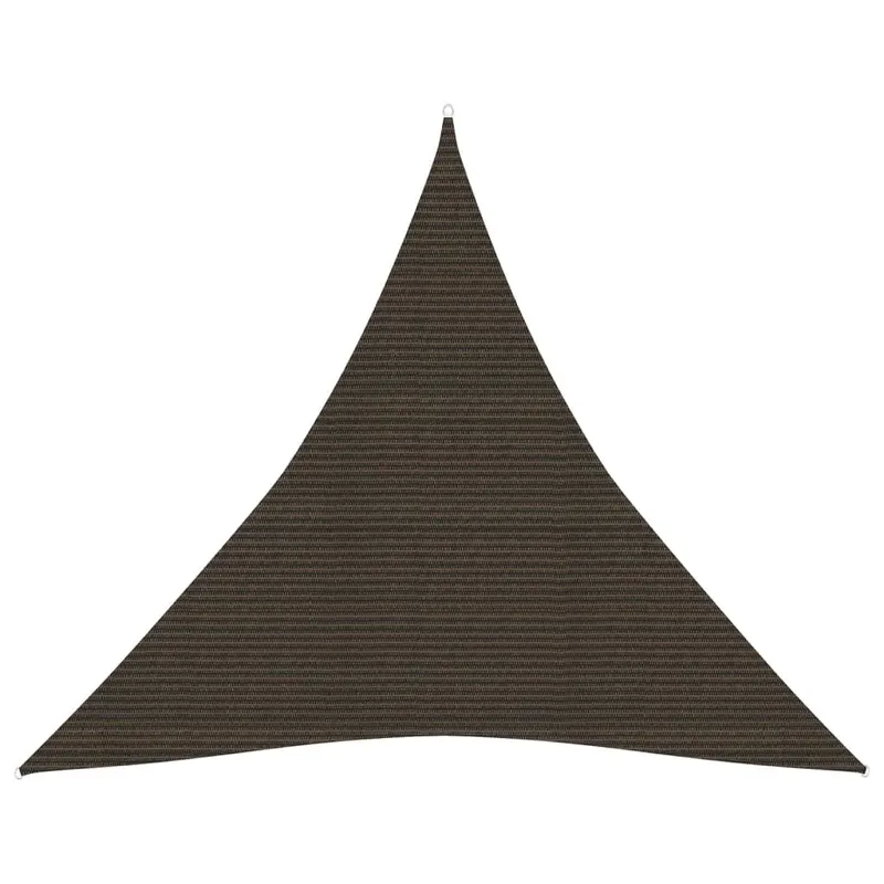 panza parasolar, maro, 4x4x4 m, hdpe, 160 g/m2