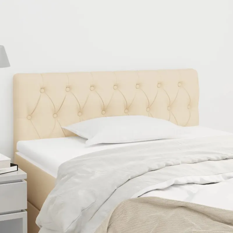 tablie de pat, crem, 100x7x78/88 cm, textil