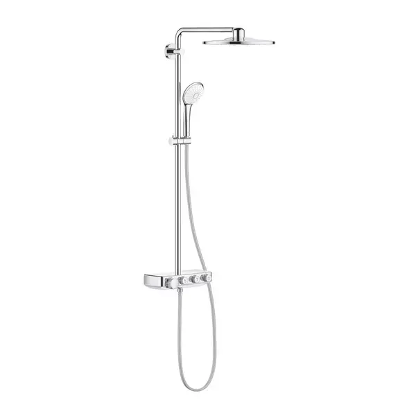 Sistem de dus Grohe 26507000, Euphoria SmartControl 310, suport dus, tip incastrare aparent, pentru dus, crom