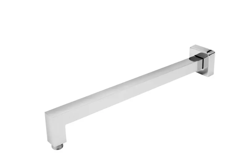 Brat de dus FDesign Inula FD8-401-11, 1 2 x 1 2 , universal, montare pe perete, 400 mm, crom