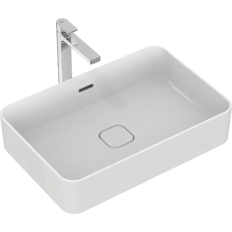 Lavoar pe blat alb 60 cm, dreptunghiular, Ideal Standard Strada II