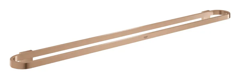 Suport prosop Grohe 41058DL0, Selection, 800 mm, pe perete, metal, mat, cupru