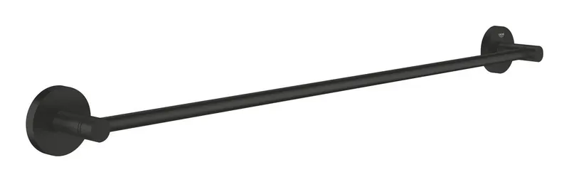 Bara prosop Grohe 411782430, Start, tip instalare pe perete, numar orificii instalare 2, posibiltiate lipire, negru