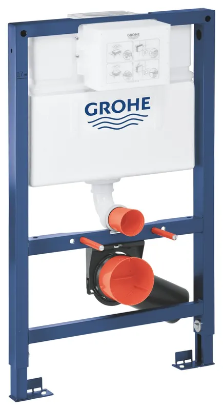 Rezervor Grohe 38526000, Cadru suspendat Rapid SL, tip instalare incastrat, tip placare uscata, numar moduri spalare 2