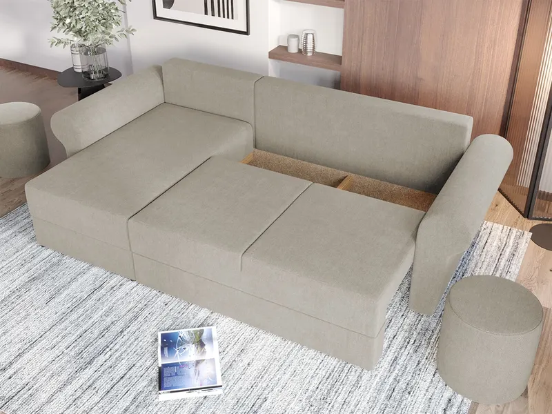 Coltar Extensibil Bonito Crem — imaginea 2