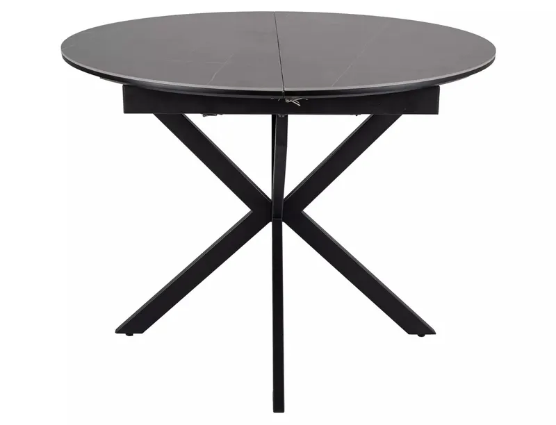 Masa extensibila GALANTY CERAMIC 100(135) x 100 CM - Negru
