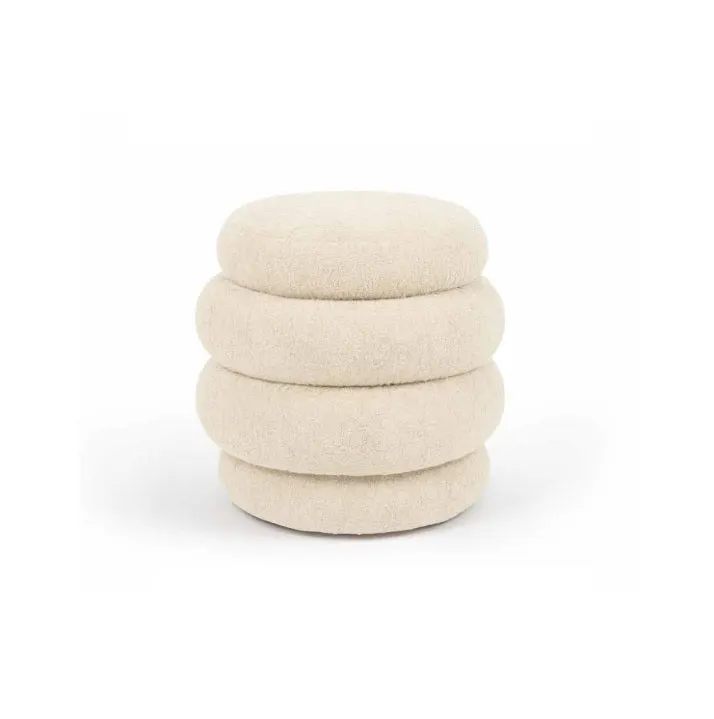 Taburet REUS Ø40 CM - Beige