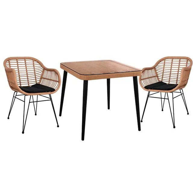 Set masa si scaune GERA 80x80x78 cm