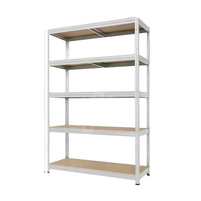 Raft metalic cu 5 polite din lemn, 250 kg/polita, 180 x 120 x 45 cm