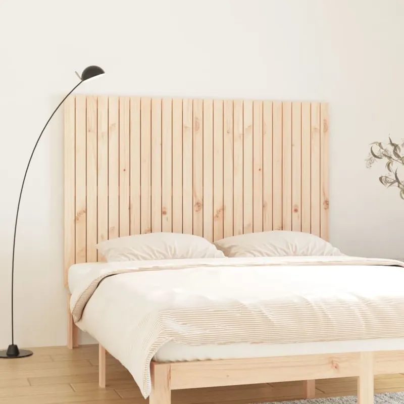 tablie de pat pentru perete, 166x3x110 cm, lemn masiv de pin
