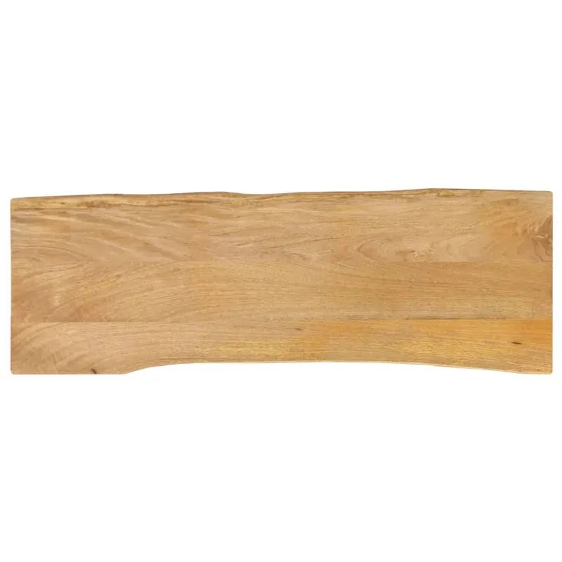 blat masa cu margini naturale, 110x40x2,5 cm, lemn masiv mango