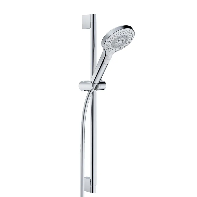 Set de duș, Kludi, xDive, cu pară 3S, bară de 60cm și furtun de 160cm, crom