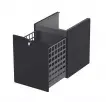 Dulap cabinet Oristo Siena, 40 x 45 x 50 cm, sertar, mat, negru, 45-SN1S-40-8