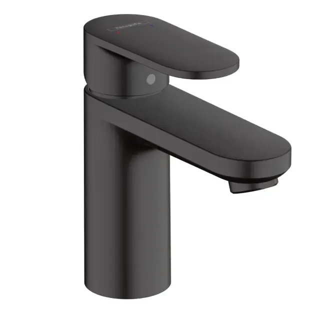 Baterie lavoar, negru mat, EcoSmart, Hansgrohe Vernis Blend 173 cm