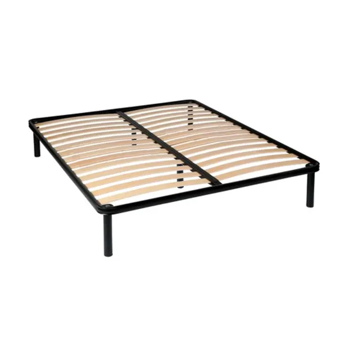 Set somiera demontabila, cu 6 picioare H30, 140x200 cm