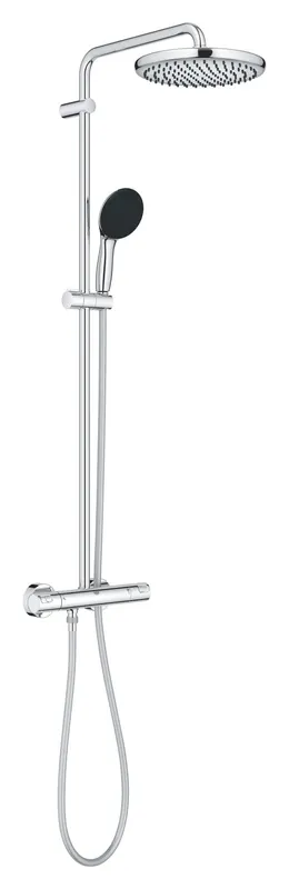 Sistem de dus Grohe 26677001, 250 mm, 1 bar, 110 mm, 1.75 m, 1132 mm, 412 mm, 1 functii palarie dus, Crom