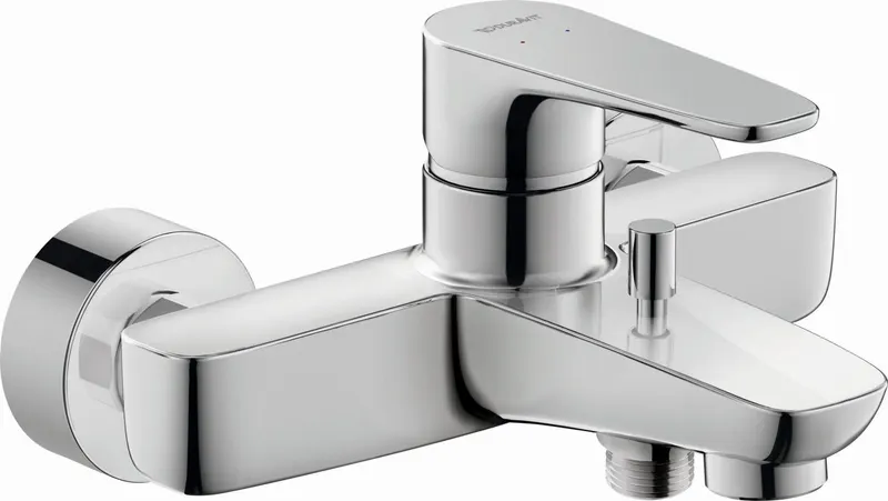 Baterie cada Duravit B15230000010, B.1, montaj pe perete, tip incastrare aparent, tip comanda monocomanda, crom
