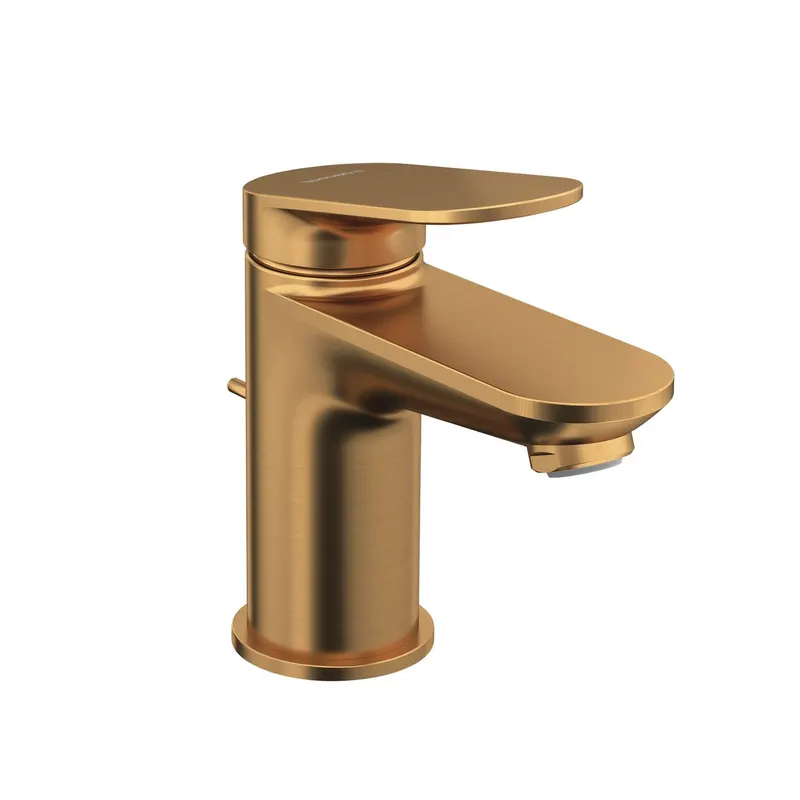 Baterie lavoar Duravit WA1010001004, Wave, tip comanda monocomanda, marime s, tip instalare pe lavoar, bronz