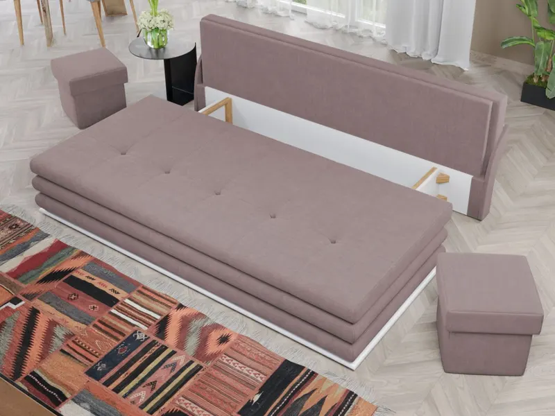 Canapea Mira Roze — imaginea 3