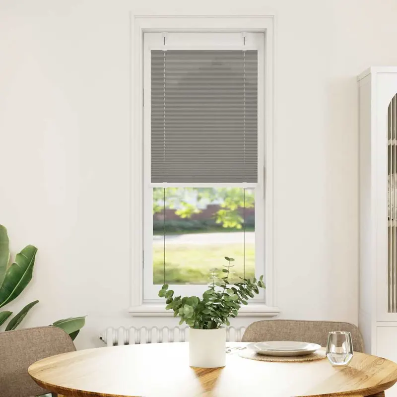 jaluza plisata antracit 40x150 cm latime tesatura 39,4 cm