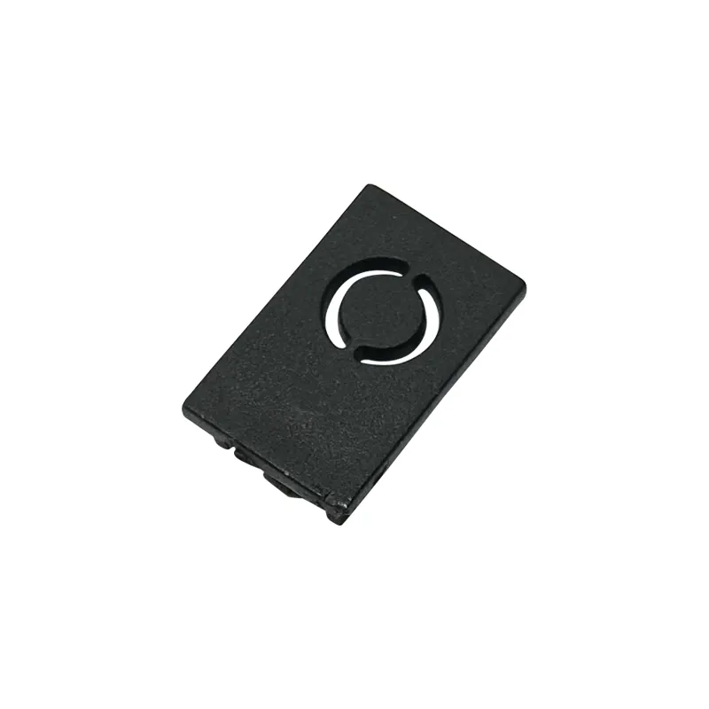 Capac capat sina magnetica ULTRA SLIM 3MM - Negru