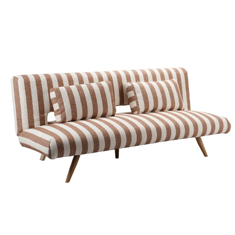 Canapea extensibila 3 locuri VERNADO 188 CM - Caramiziu