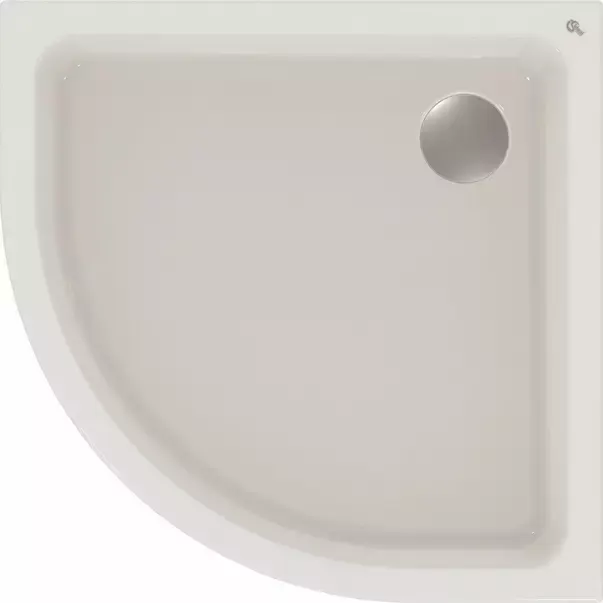 Cadita de dus semirotunda Ideal Standard Hotline New 90x90 cm
