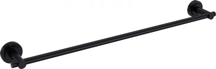 Suport prosoape baie, negru, 600 x 50 x 73 mm, Deante Temisto