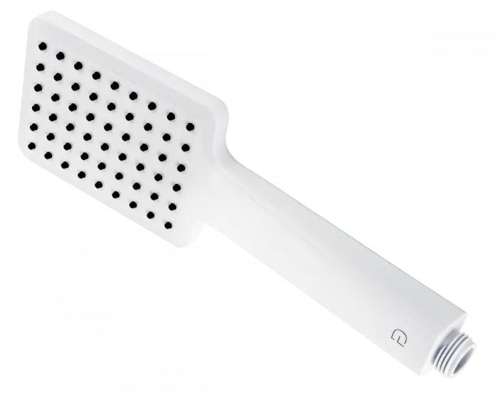 Para dus patrata, 1 functie, alb mat, Inula FDesign
