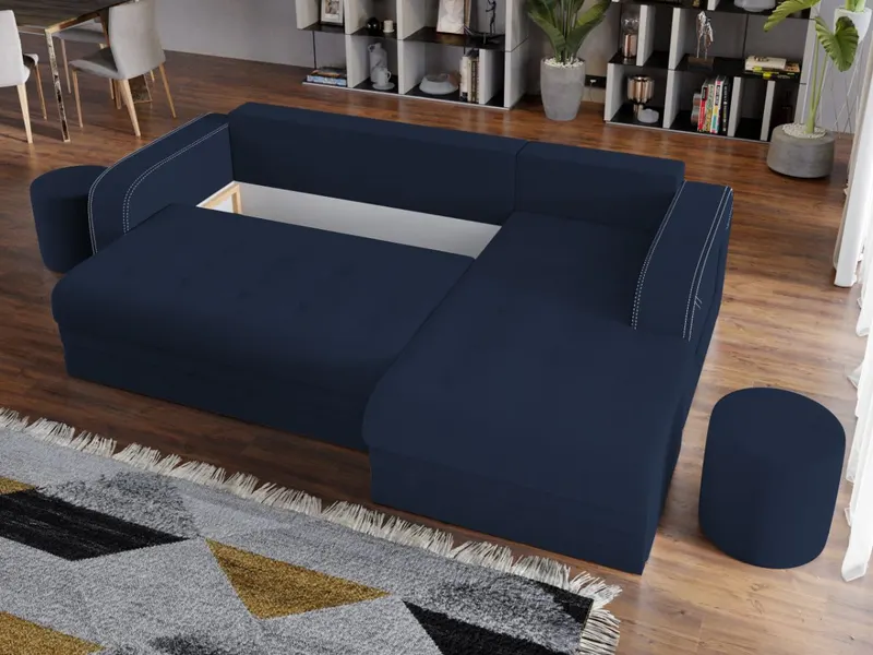 Coltar Delta Mixt Albastru — imaginea 3