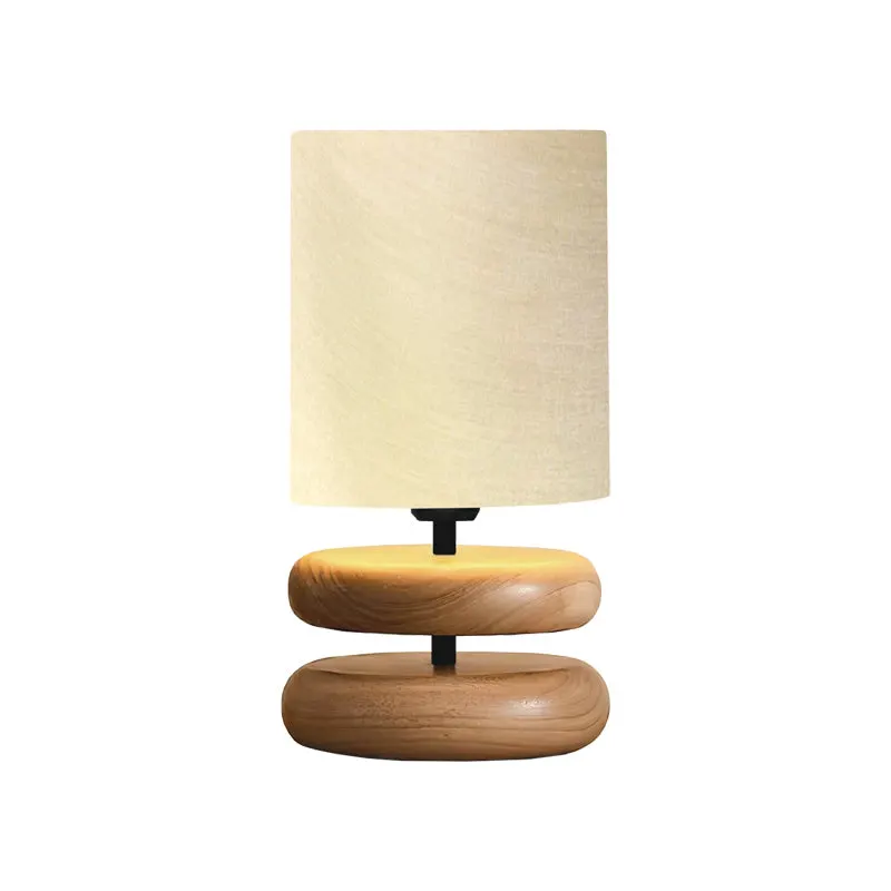 Lampa de Masa Clarion, bej-nuc, D15x35 cm - Bej