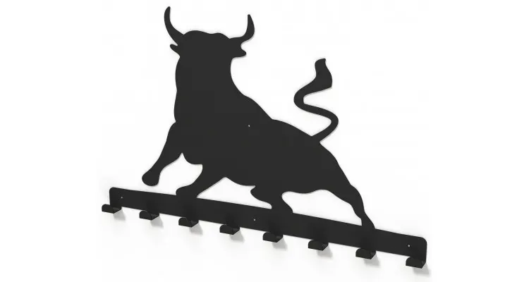 Cuier metalic TAUR -model 4012 Negru