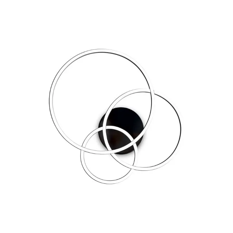 Aplica de perete FRAME - Negru