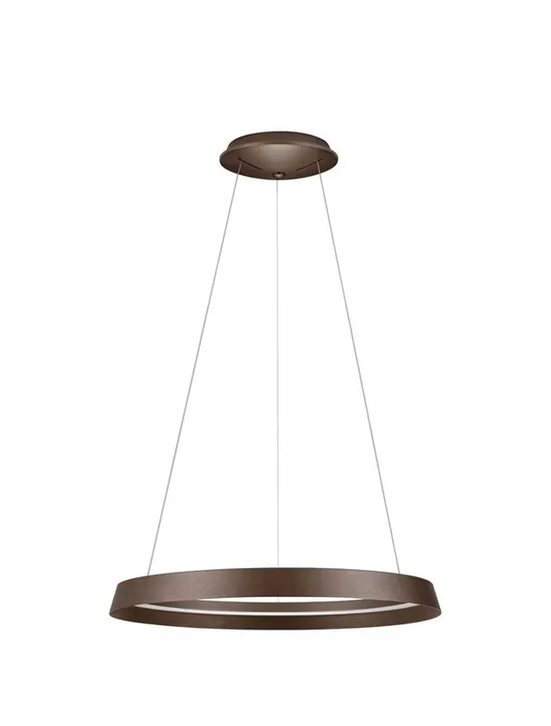 Lampa suspendata dimabila ORMI - Ø 60cm / Maro inchis